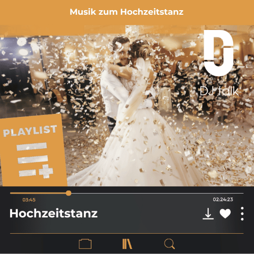 DJ Playliste: Musik für den Hochzeitstanz