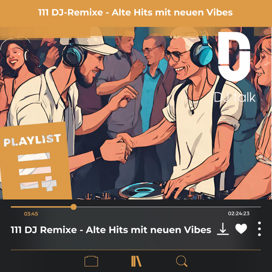 DJ Playliste: 111 DJ-Remixe: Alte Hits mit neuen Vibes!