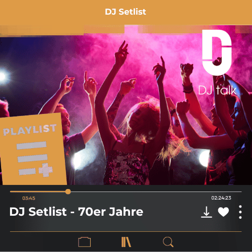 70s Party DJ SETLIST