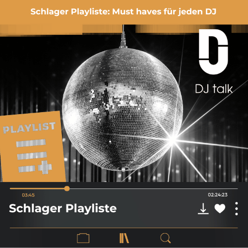 Schlager Playliste: Must haves für jeden DJ