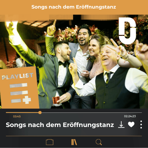 Songs nach dem Eröffnungstanz